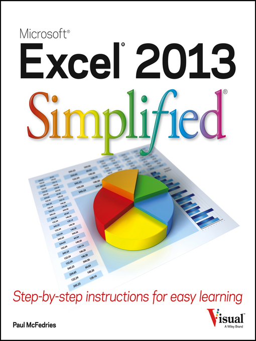 Title details for Excel 2013 Simplified by Paul McFedries - Wait list